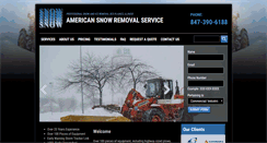 Desktop Screenshot of americansnowremoval.com